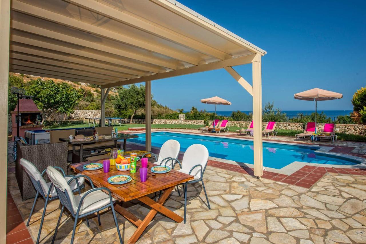 Villa Skala Seaview By Villa Plus Spathion Ngoại thất bức ảnh