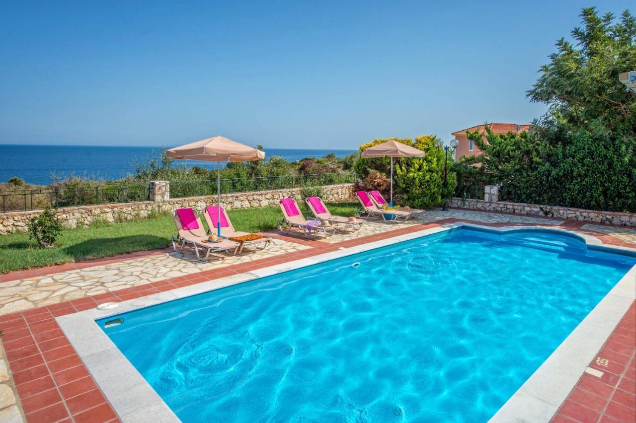 Villa Skala Seaview By Villa Plus Spathion Ngoại thất bức ảnh