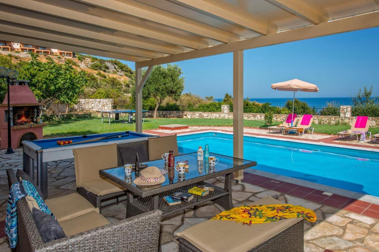 Villa Skala Seaview By Villa Plus Spathion Ngoại thất bức ảnh